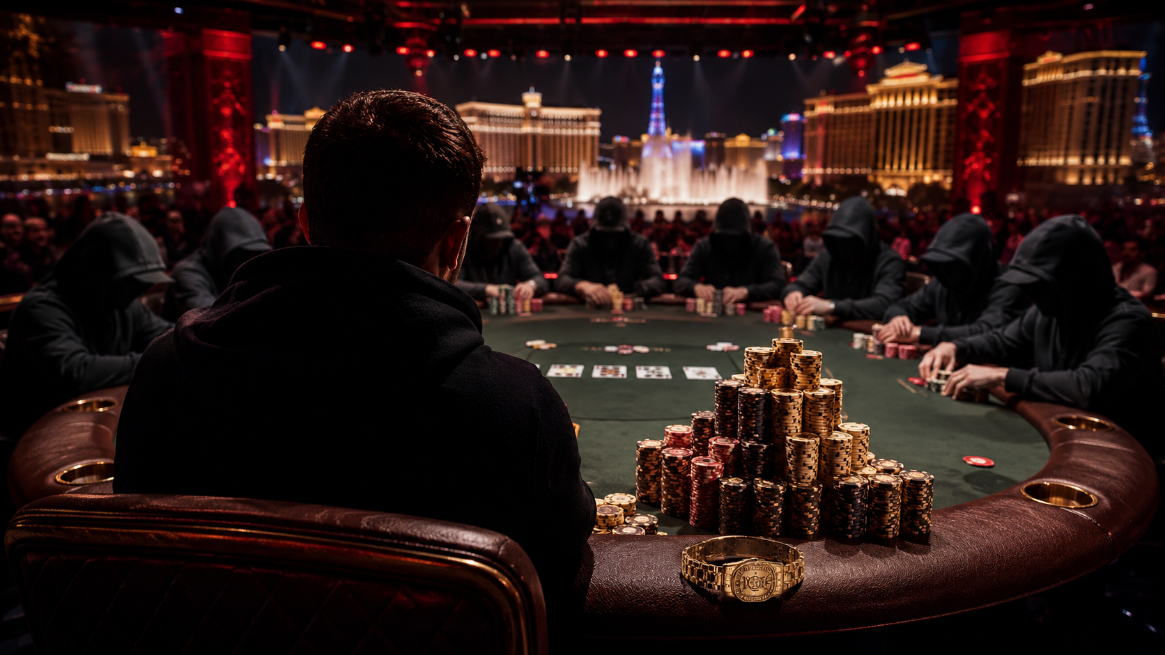 2026 WSOP 메인 이벤트 파이널 테이블 확정, 루카스 주말론 압도적 칩 리더