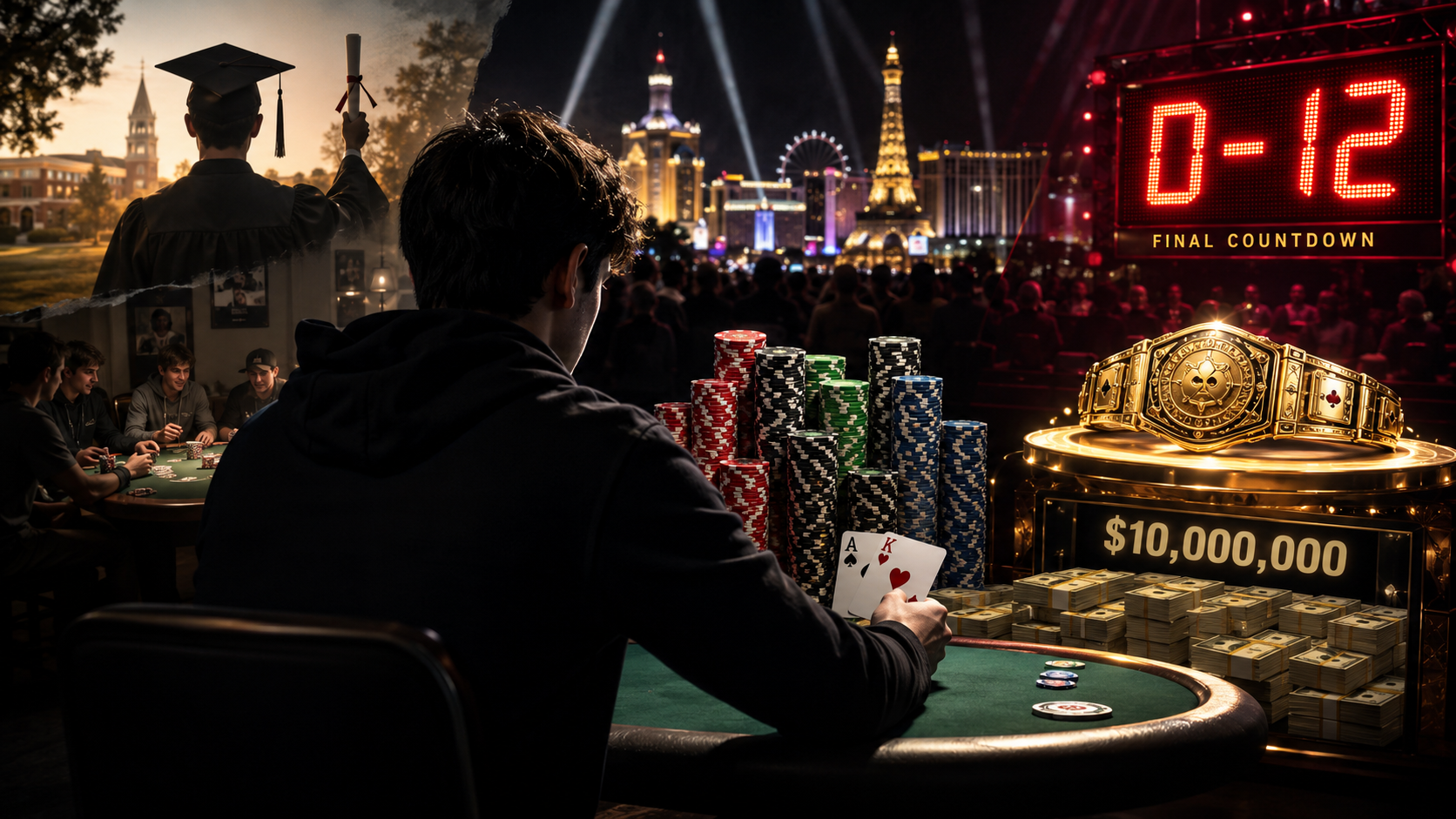 22세 루카스 주말론, 2026 WSOP 메인 이벤트 우승까지 D-12